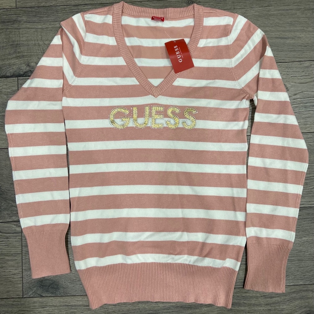 Guess ‘Starla Logo’ Sweater NWT
